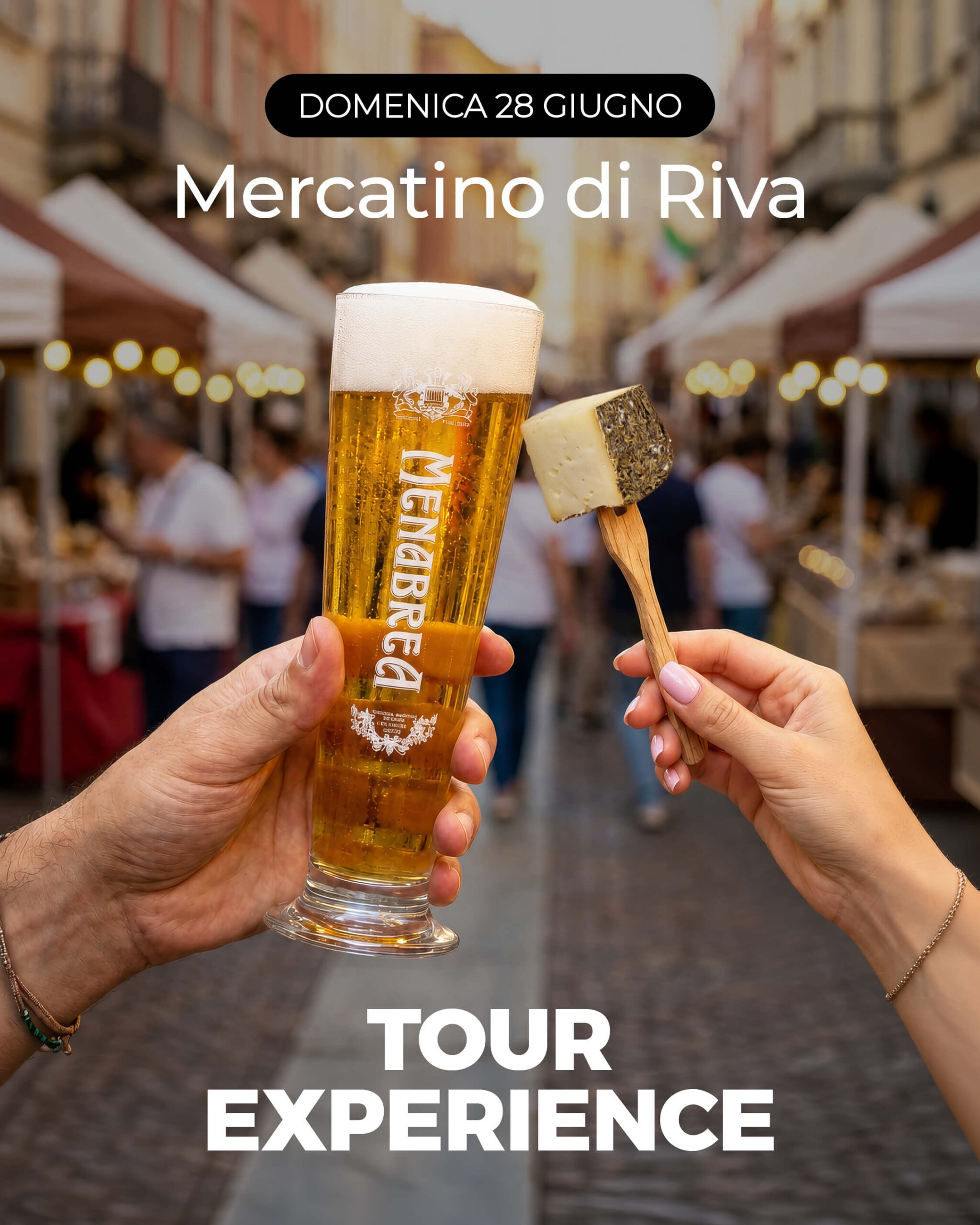 Tour Experience Degustazione - Mercatino Riva 28/06